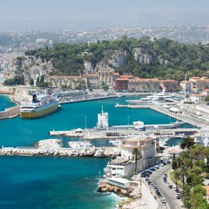 Der Hafen in Nizza