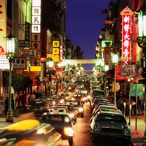 Die Grant Avenue - eine der ältesten Straßen in Chinatown