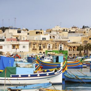 Der Hafen in Marsaxlokk