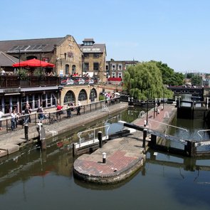 Der Kanal in Camden