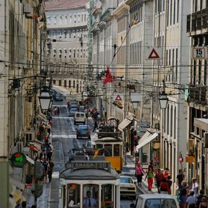Die Straßen von Lissabon