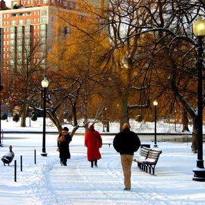 Boston im Winter