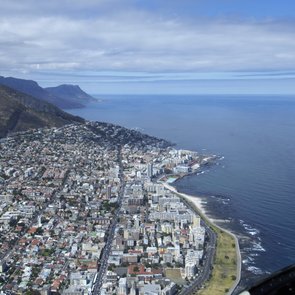 Luftbild von Kapstadt