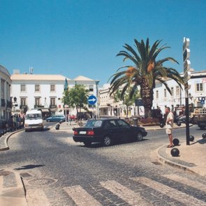 In der Altstadt von Faro