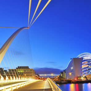 Samuel Beckett Bridge & Dublin Convention Centre