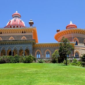 Der Palast von Monserrate bei Lissabon