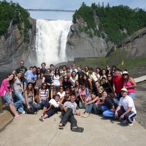 Ausflug zum St. Anne Wasserfall