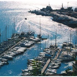 Der Hafen von Salerno
