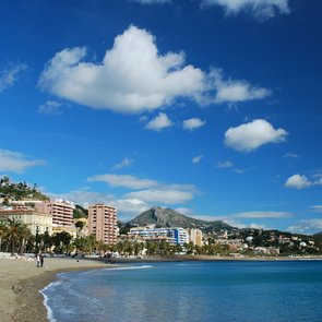Strandpanorama Málaga