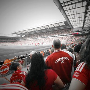 "You never walk alone" - Fans des FC Liverpool